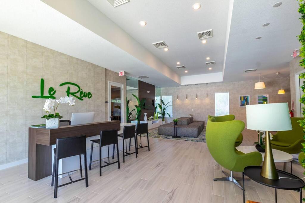 Beautiful Four Bedrooms Townhouse With Splash Pool At Le Reve Resort Kissimmee Exterior foto